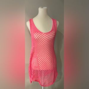 Crochet beach coverup